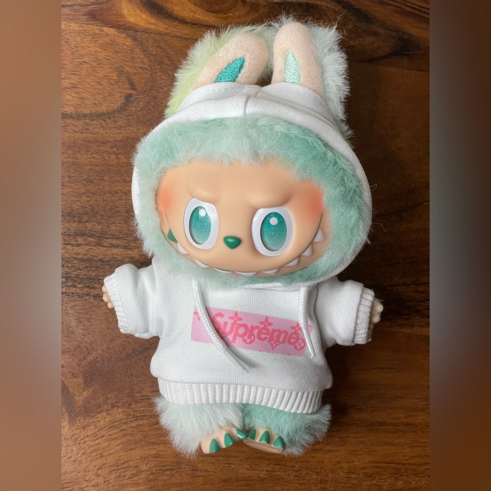 POP MART LABUBU BIE CONFIRMED SERENITY WITH OUTFIT, BOX BAG AND CARD